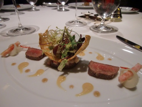 Smoked buffalo at Remy