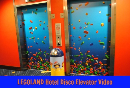 Legoland Hotel disco elevator video