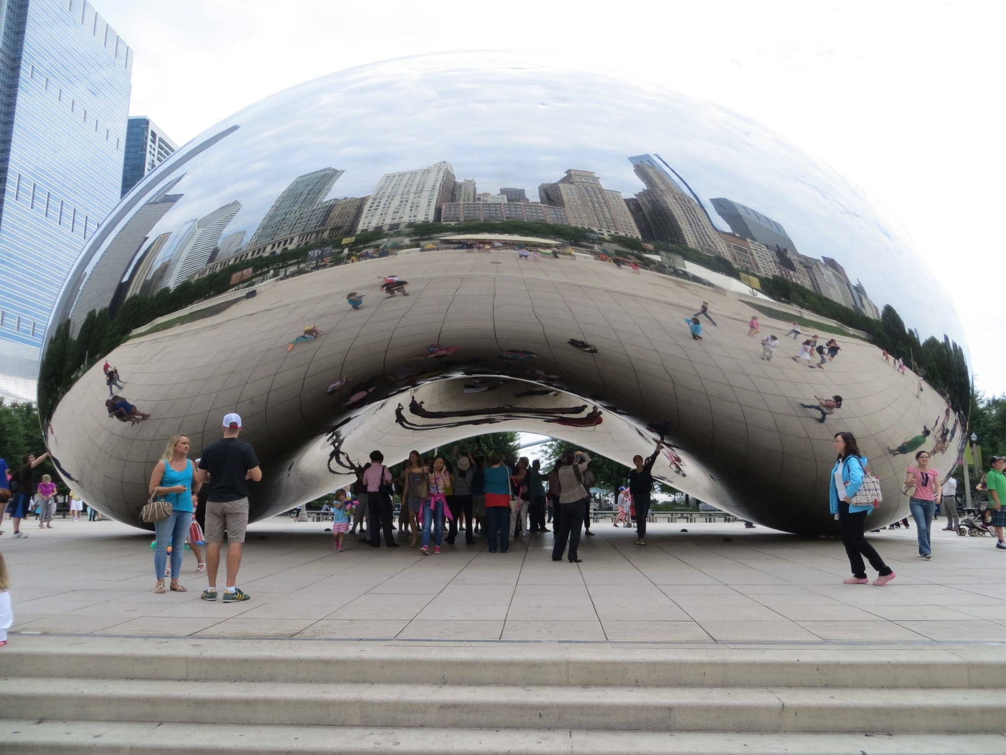 Cloud Gate (a.k.a. The Bean) in Millennium Park