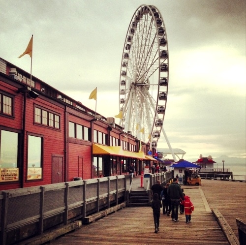 The Great Wheel at Seattle's Waterfront