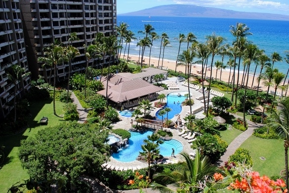 Kaanapali Alii and Kaanapali Beach