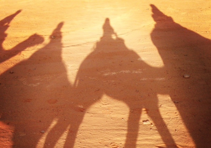 Jordan camel ride