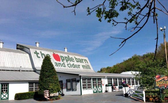 Pick up cute apple-themed souvenirs at the Apple Barn and Cider Mill in Sevierville, Tennessee