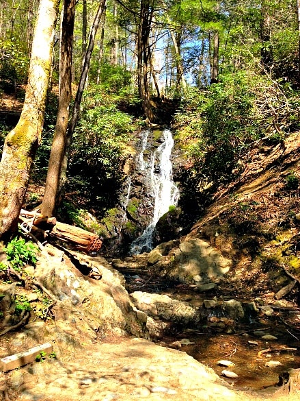 Cataract Falls in the Great Smoky Mountains National Park