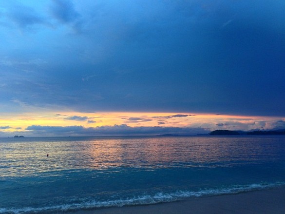 Don't miss the spectacular sunset at Playa Conchal (Photo credit: Claudia Laroye)