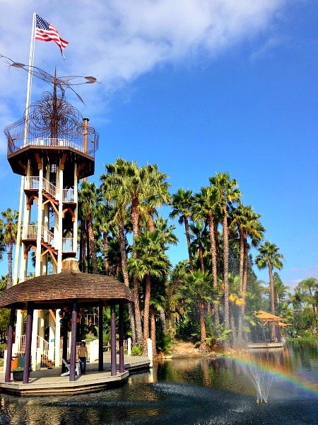 Look out tower at Paradise Point Resort (Photo credit: Colleen Lanin)