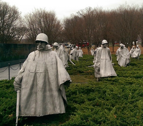 Korean War Memorial, Washington DC - White House Travel Blogger Summit