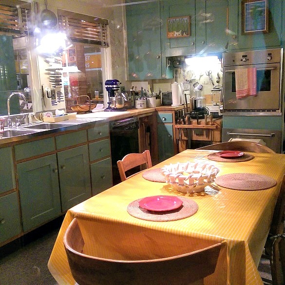 Julia Child's kitchen at the Smithsonian - White House Travel Blogger Summit