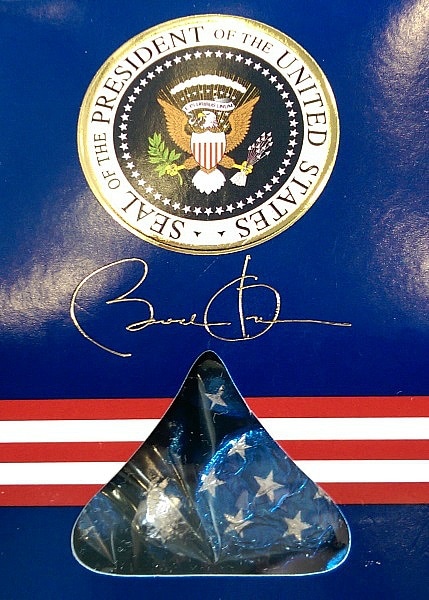 These presidential Hershey Kisses were waiting for me on my chair at the White House Travel Blogger Summit
