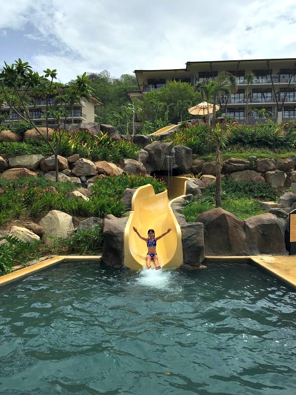 A joy-inducing waterslide at Dreams Las Mareas in Guanacaste, Costa Rica