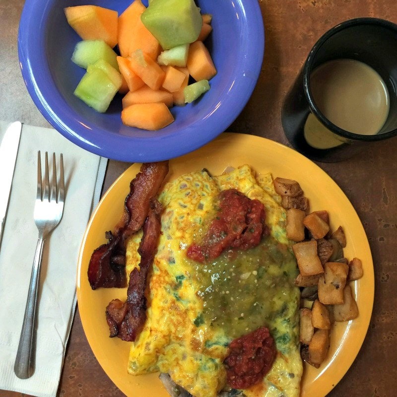 Mmm...included cooked-to-order breakfast at Embassy Suites Anaheim South