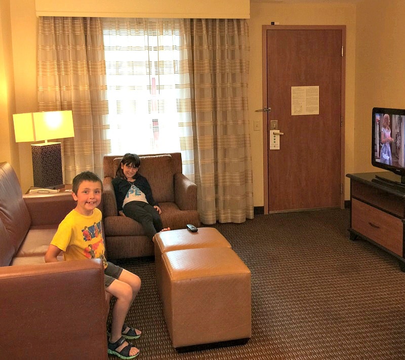 Kids will feel at home at Embassy Suites Anaheim South near Disneyland