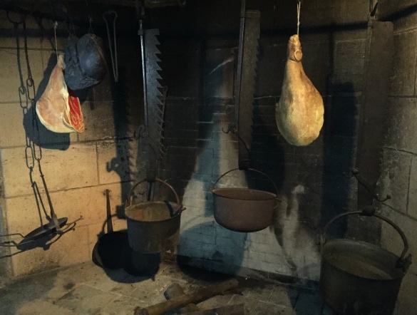 Marksburg Castle kitchen 