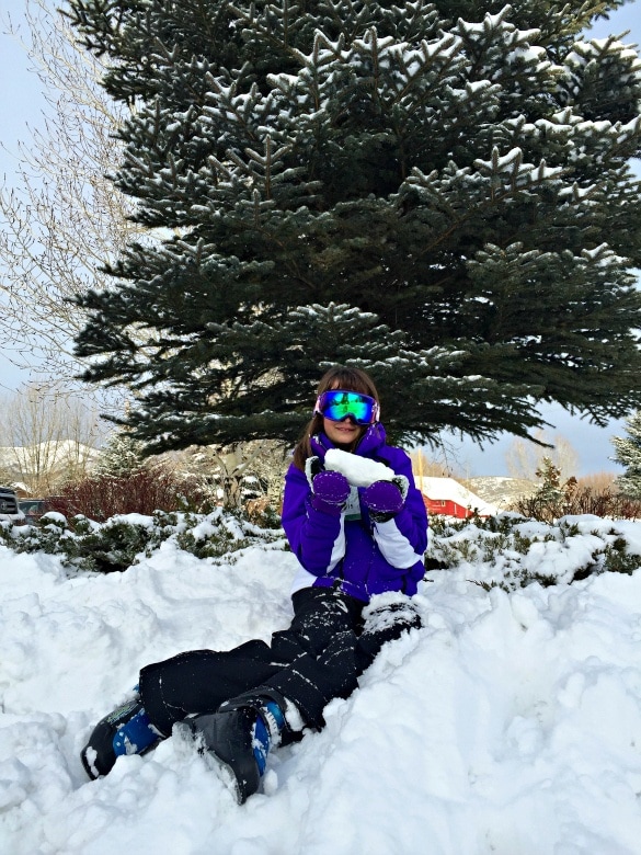 Snow play in Park City