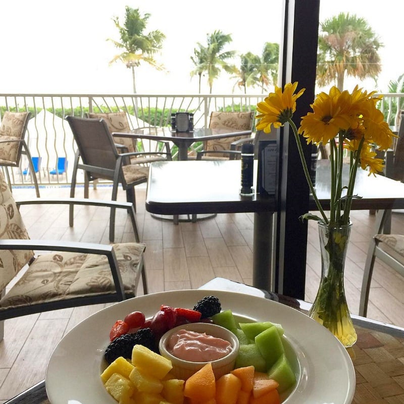 Breakfast at Seabreeze Cafe at Sundial Resort ~ Fun Things to Do on Captiva Island and Sanibel Island When it Rains