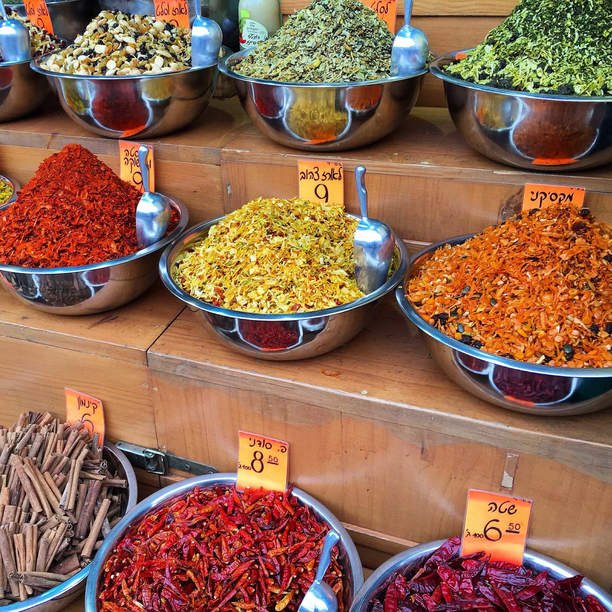 Shopping the shuks, or souks, in Israel