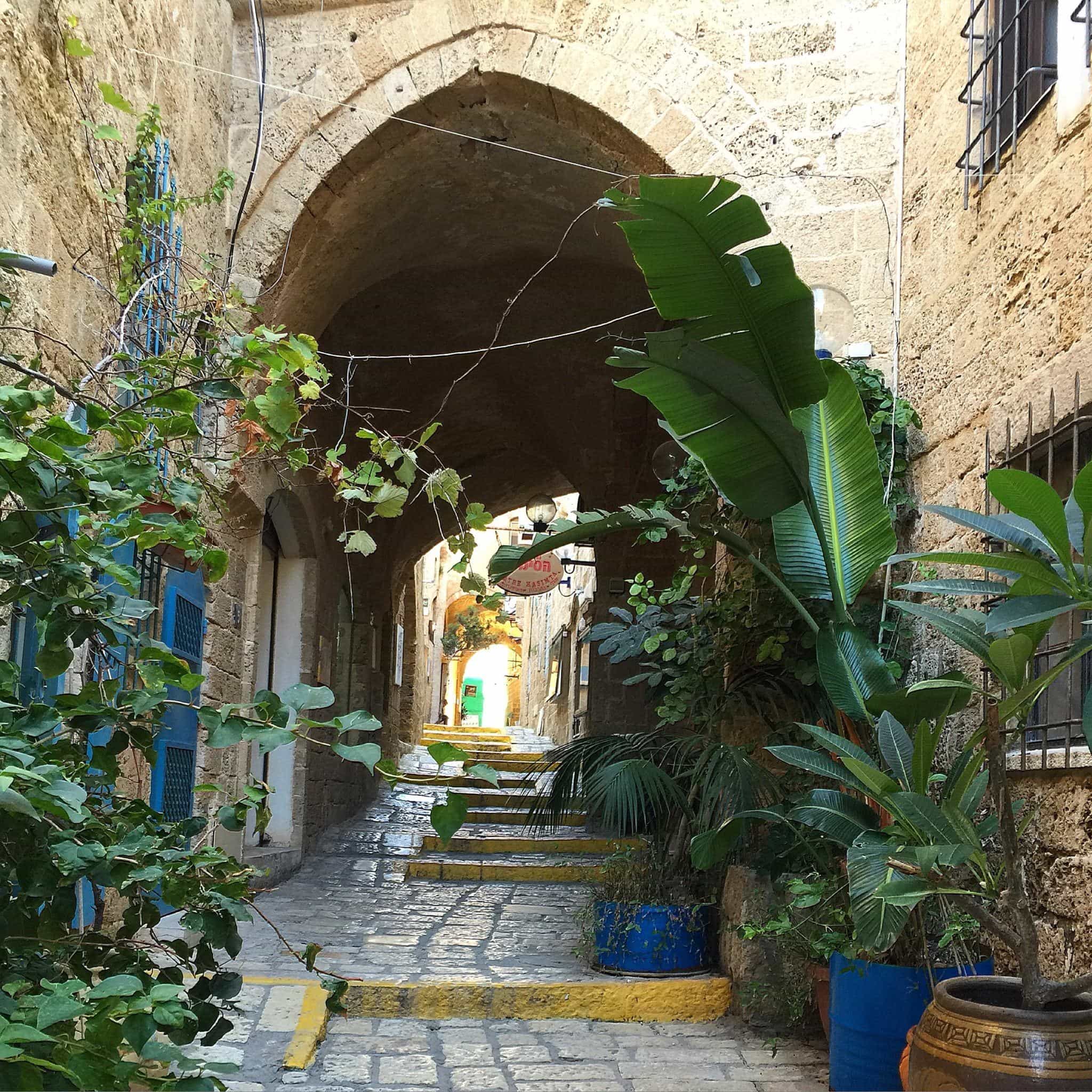 A scene from Jaffa - the ancient portion of Tel Aviv