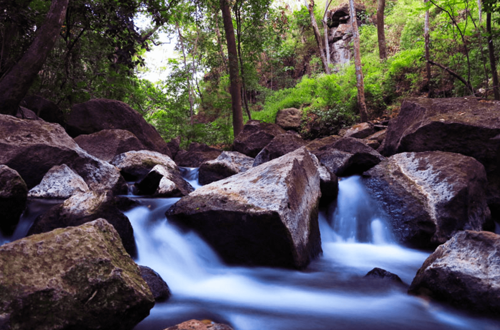 Rio Perdido hot springs in Bagaces, Costa Rica 