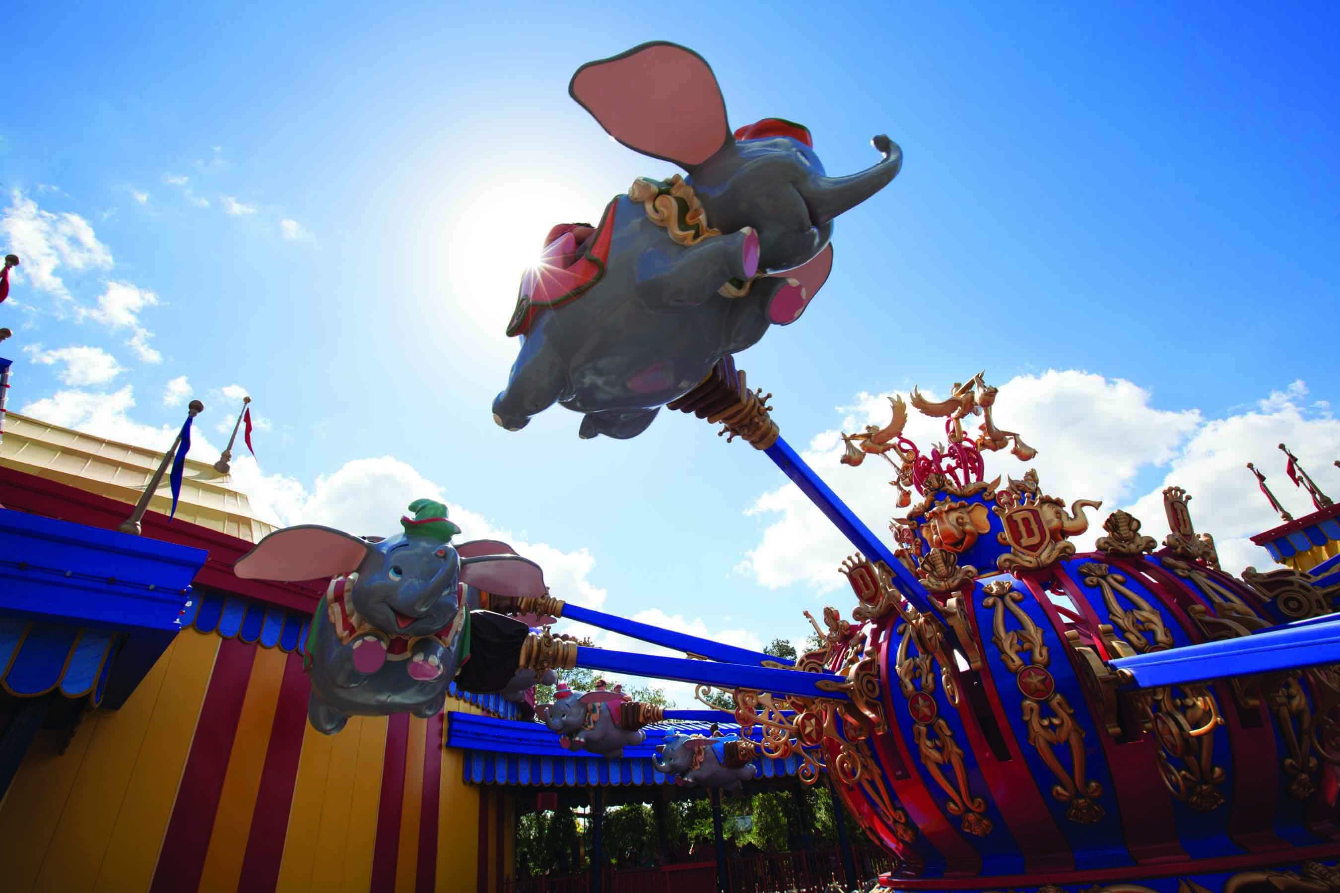 Dumbo Ride at Walt Disney World