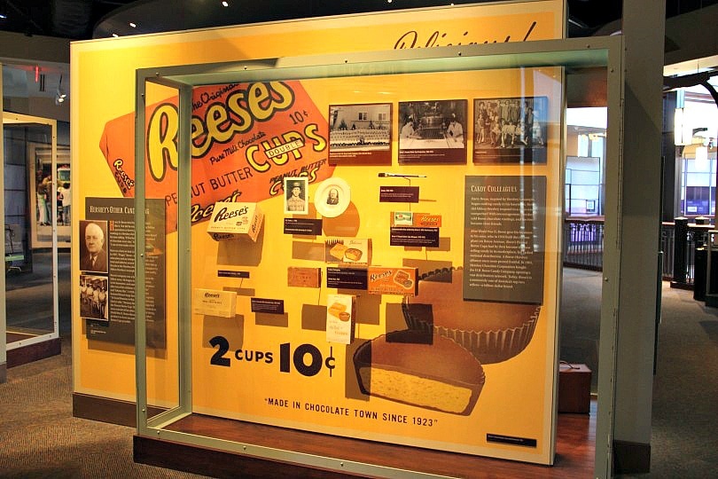 The Hershey Story’s Museum Experience features loads of chocolate memorabilia and a chocolate lab 