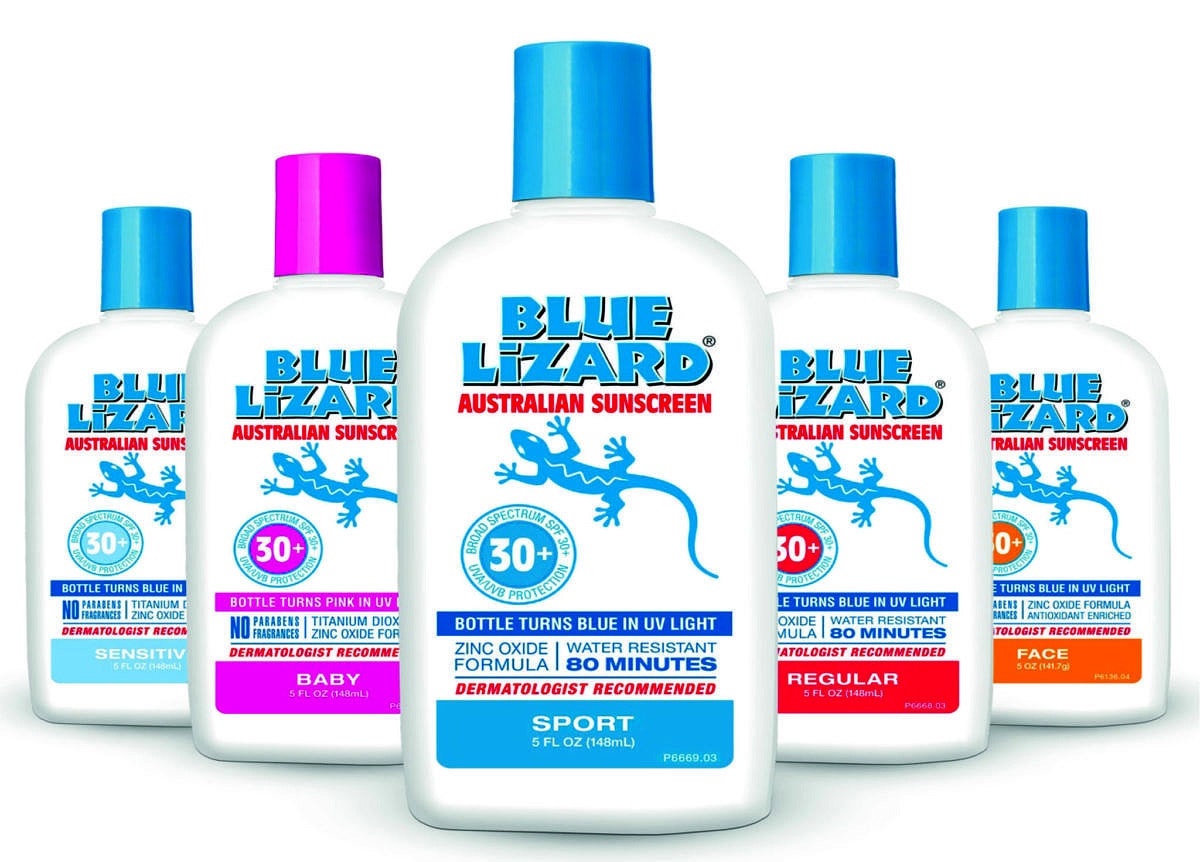 Protect skin while having fun in the sun with Blue Lizard Australian Sunscreen