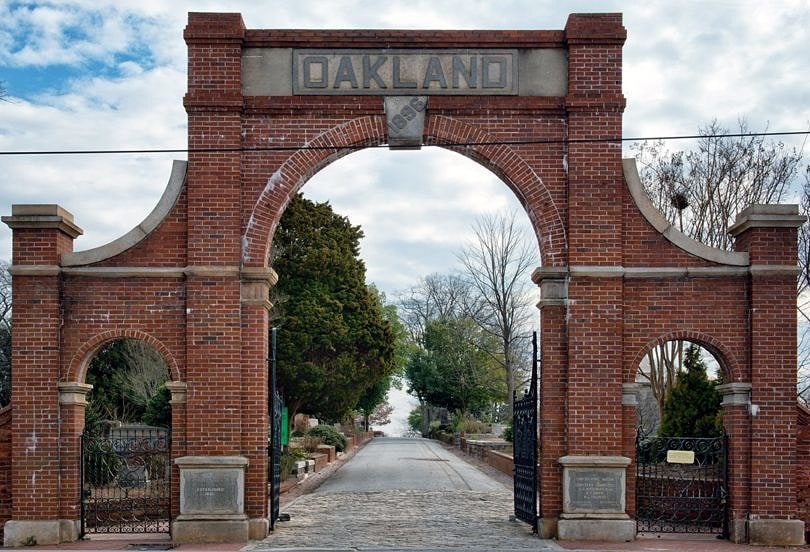 Oakland Cemetery in Atlanta is free to visitors