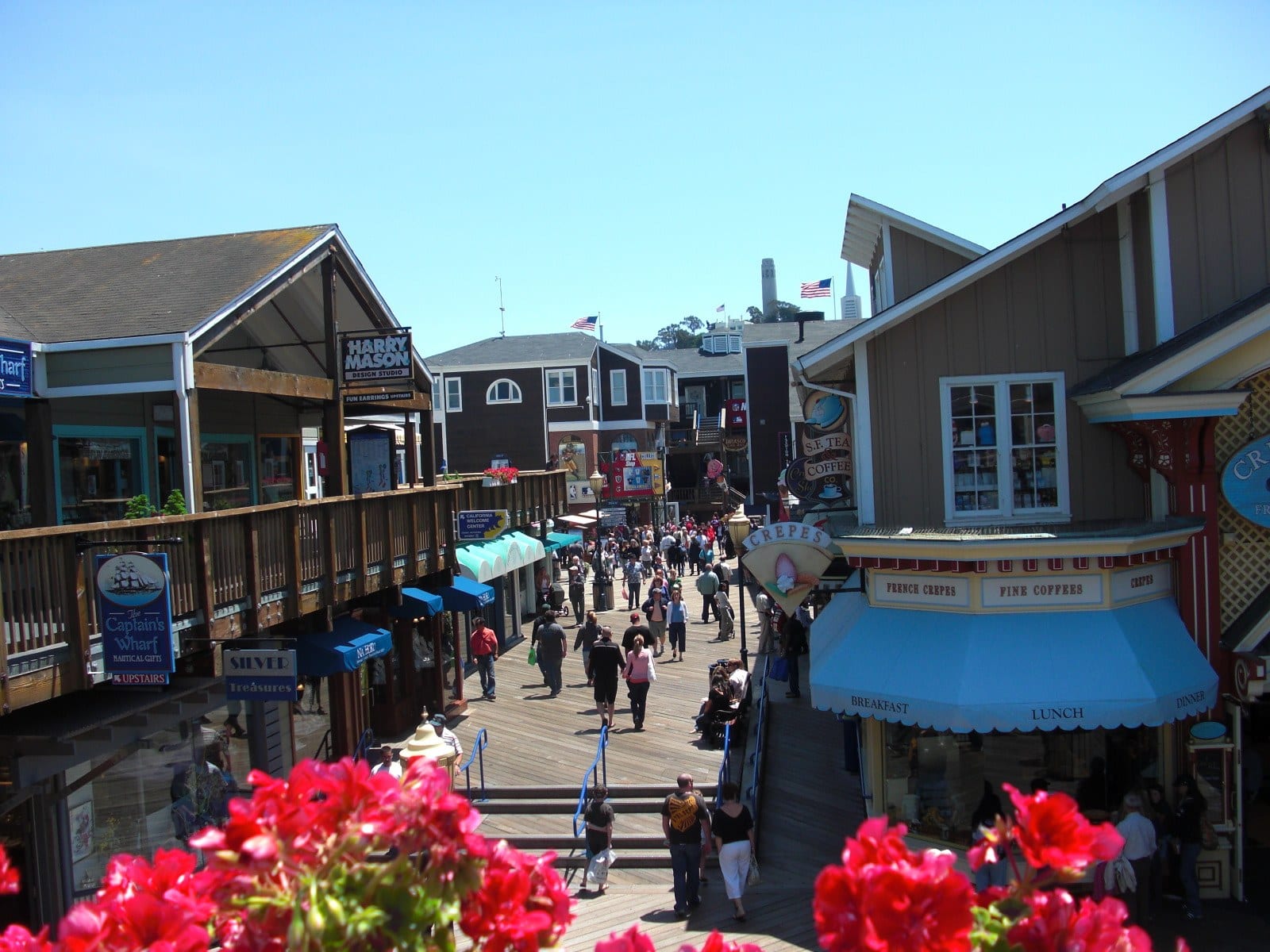 San Francisco's Pier 39 in California with kids