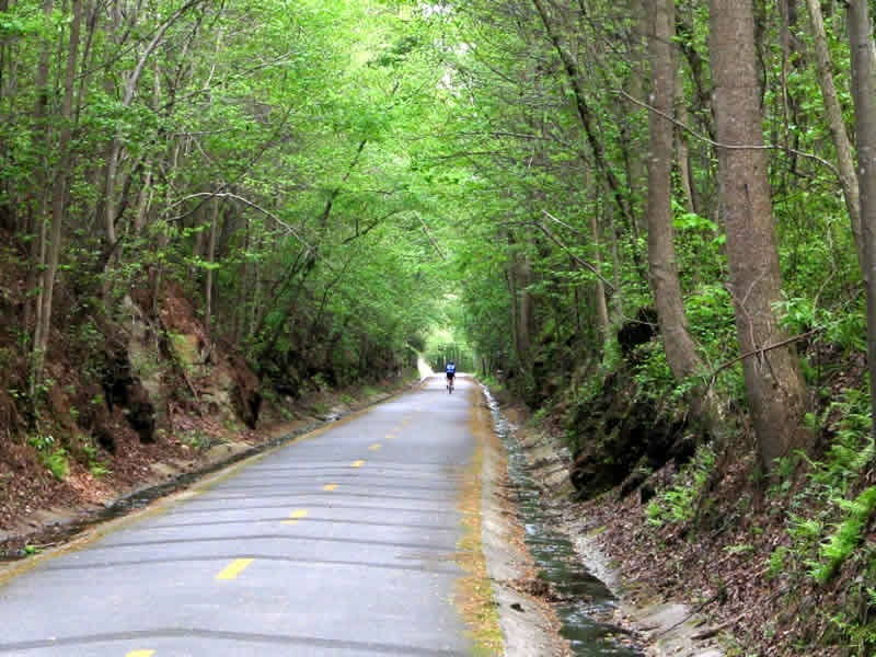 Floyd Road Trailhead on Silver Comet Trail in Atlanta, Georgia