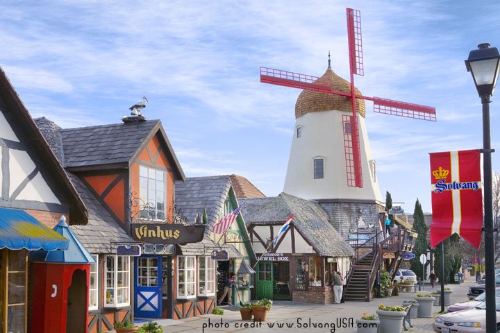 Solvang brings Denmark to California (Photo courtesy SolvangUSA.com)