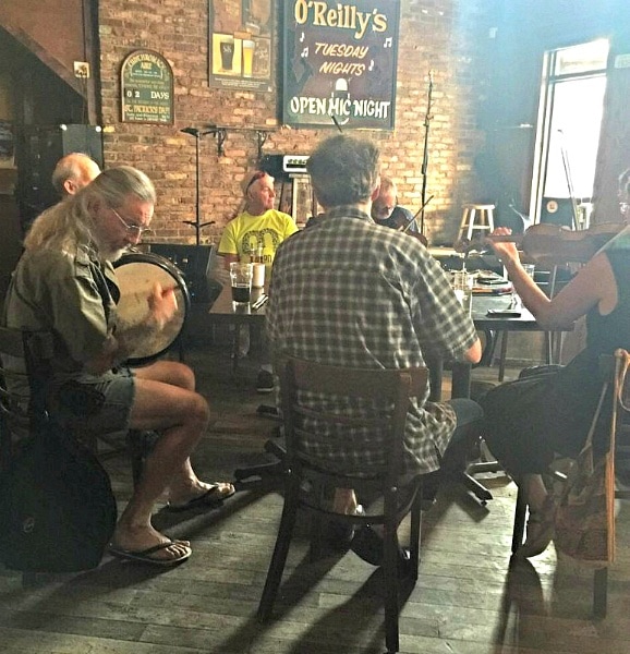 Sunday afternoon Irish music circle at O'Reilly's Pub in St. John's ~ 5 Destinations that Feel Like Europe in North America