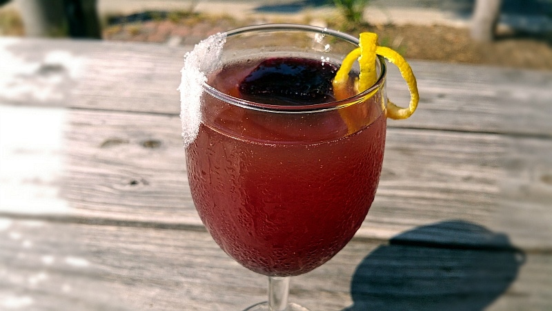 Booberry Sidecar Martini ~ Halloween Cocktail Recipes for the Spookiest Time of the Year