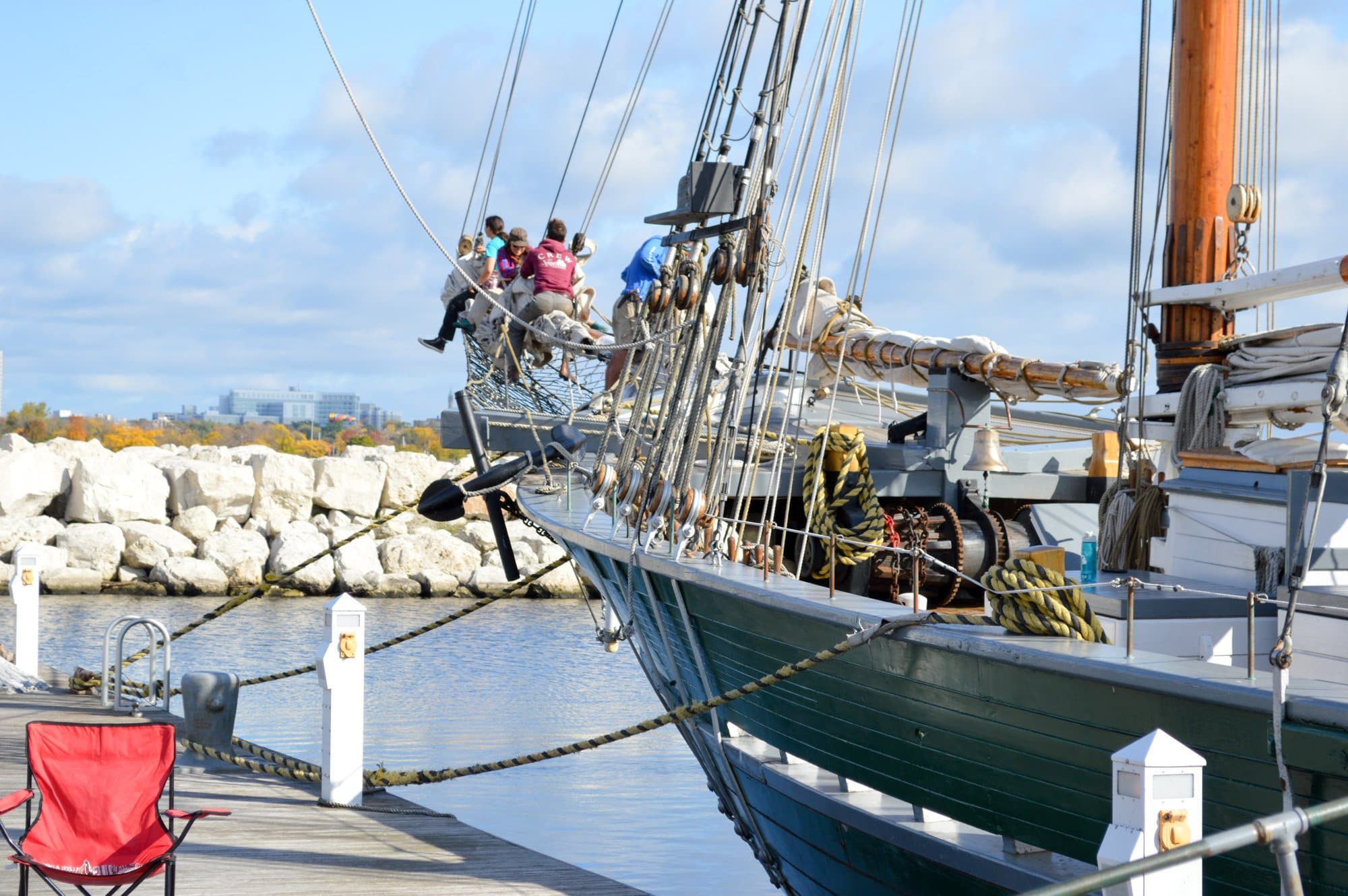 Learn to sail a Great Lakes Schooner at Discovery World (Photo credit: Bryan Richards)