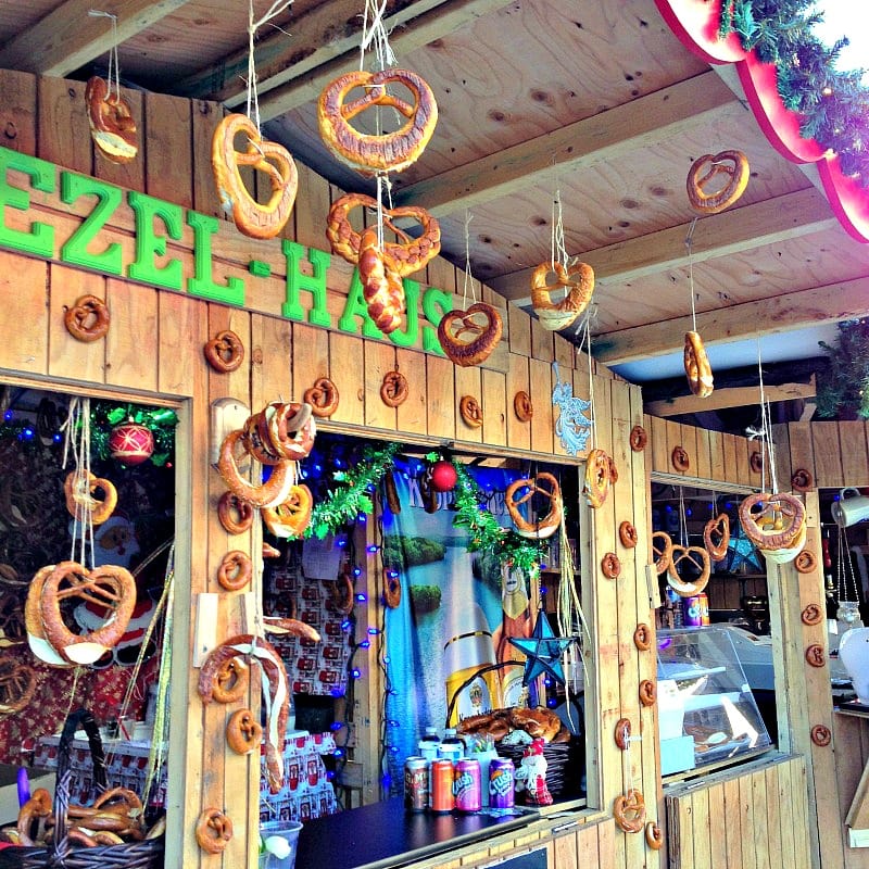 Taste traditional German pretzels at the Vancouver Christmas Market ~ 5 Christmas Markets Around the World that You Must Visit