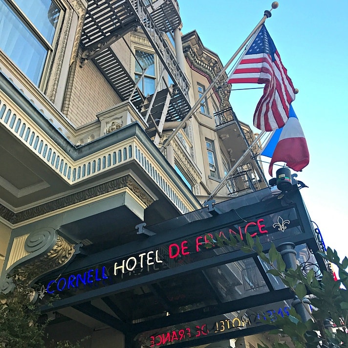 Cornell Hotel de France review ~ San Francisco with a French Accent