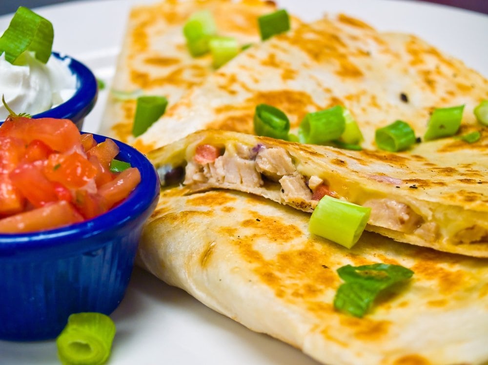 chicken quesadilla