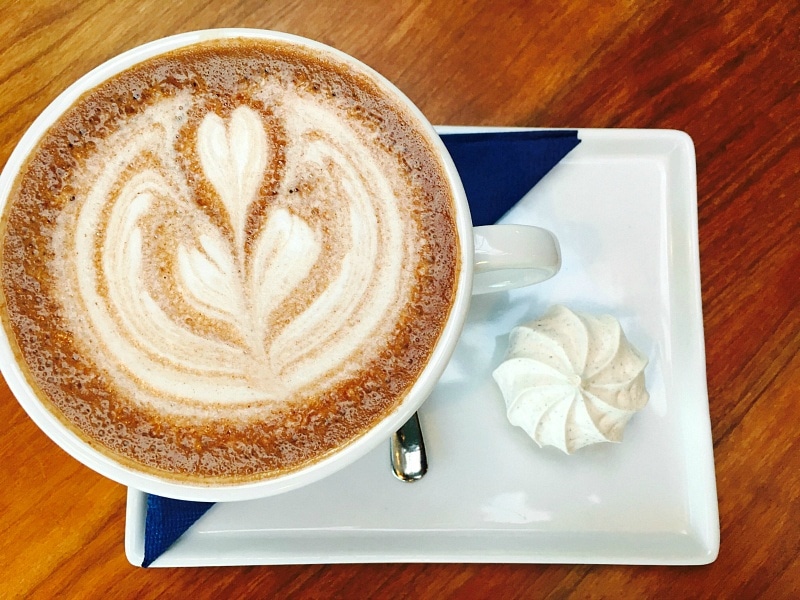 Lattes are almost too pretty to sip at Cafe Linnea ~ Edmonton Girlfriend Getaway Tips