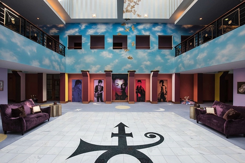 Inside Paisley Park, Prince's home and studio in Minneapolis, Minnesota