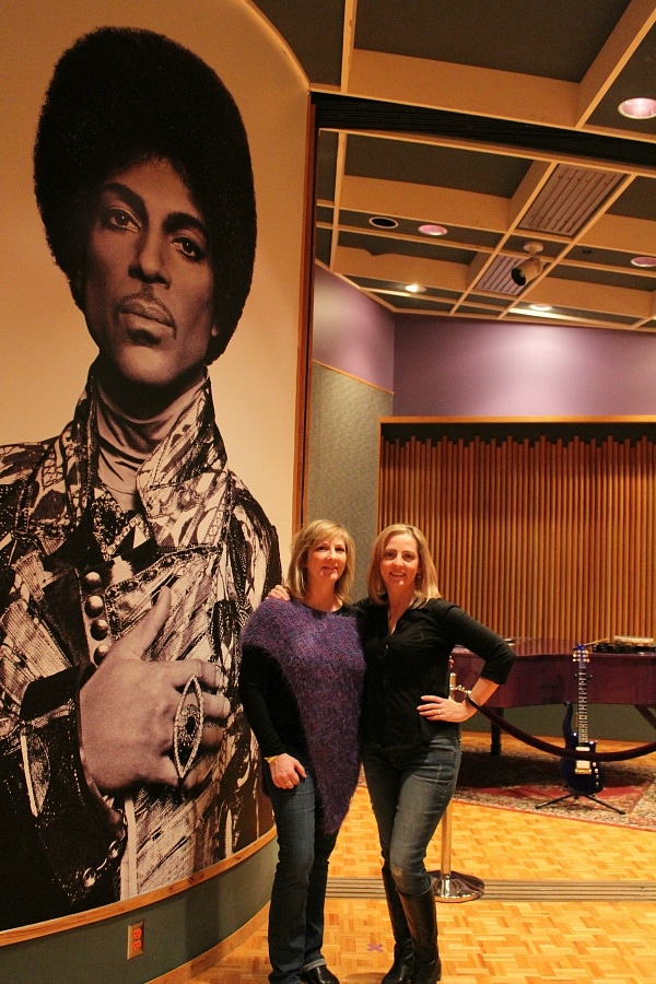 Posing with Prince at Paisley Park ~ What It's Like to Tour Paisley Park