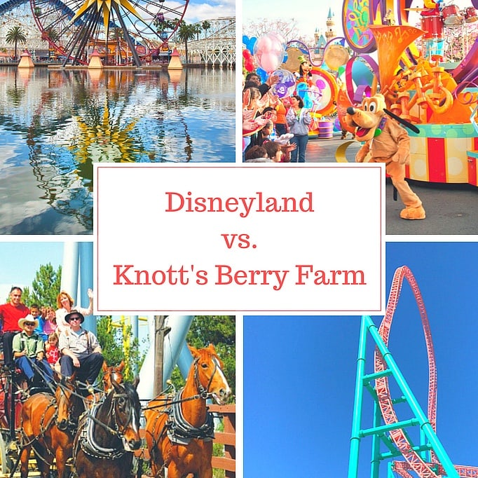 Disneyland vs Knott's Berry Farm