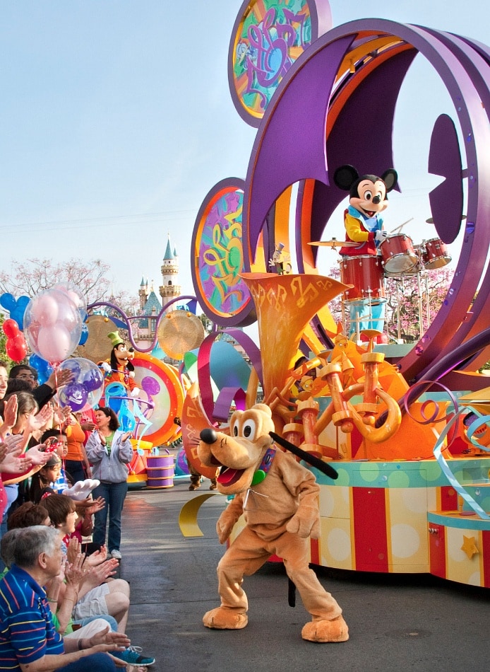 Mickey's Soundsational Parade at Disneyland