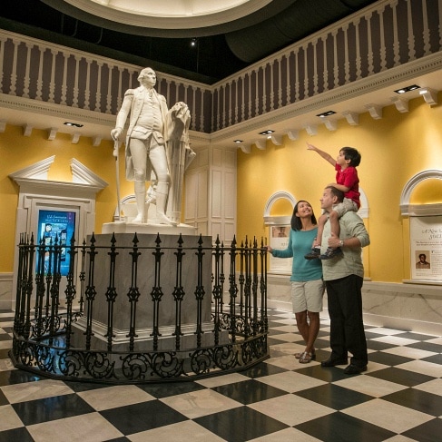 History is fun for kids at American Revolution Museum at Yorktown in Virginia and Jamestown Settlement