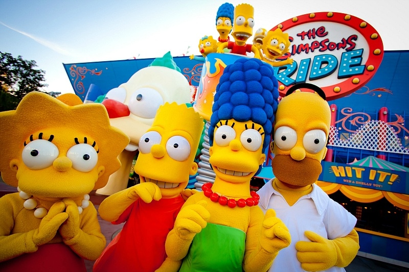 Meet the Simpsons at Universal Studios Florida (Photo credit: Universal Orlando Resort)