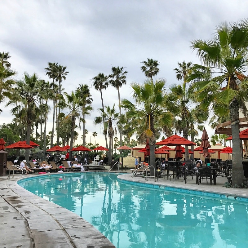 One of the many pools at Hungtington Beach Hyatt Resort & Spa ~ Huntington Beach with Kids