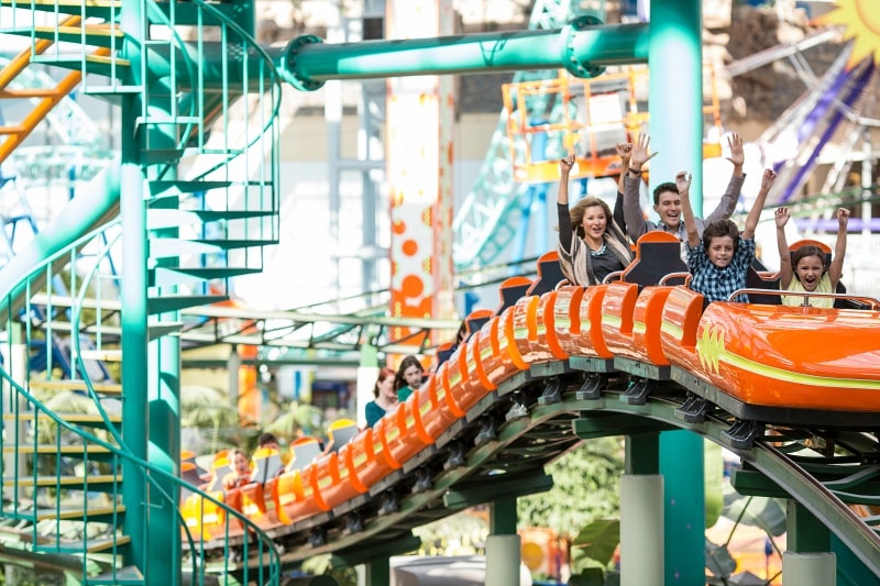 Amusements abound at Nickelodeon Universe at Mall of America