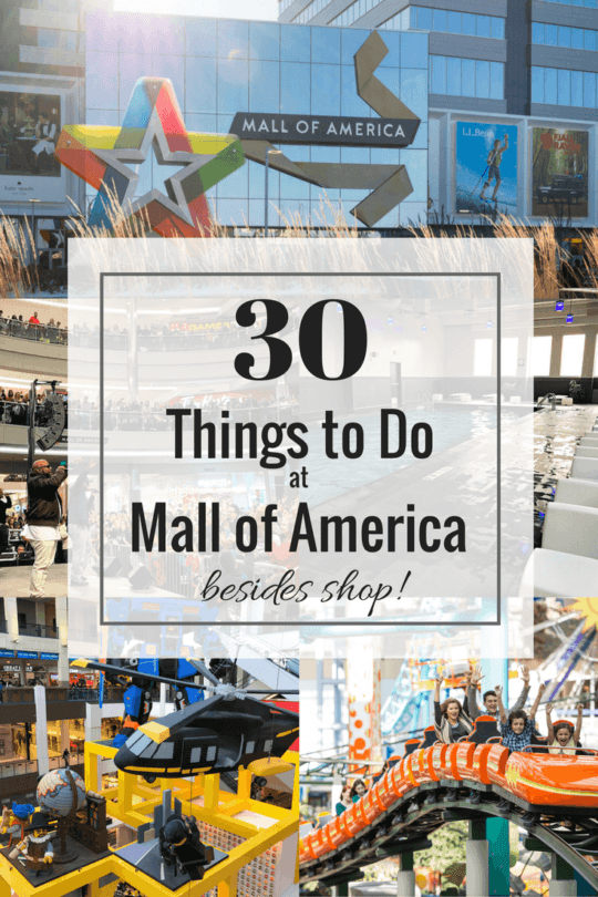 30 Things to Do at Mall of America Besides Shop