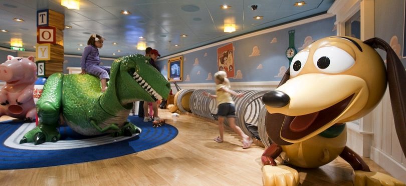 Visit the kids club on the day of embarkation when cruising with kids