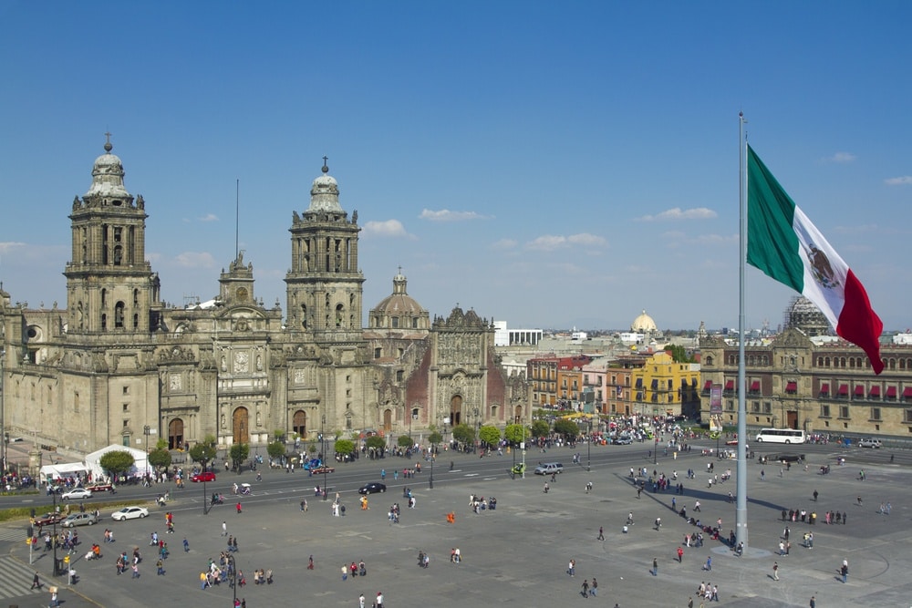 The zocalo in Mexico City ~ Mexico City for First Timers