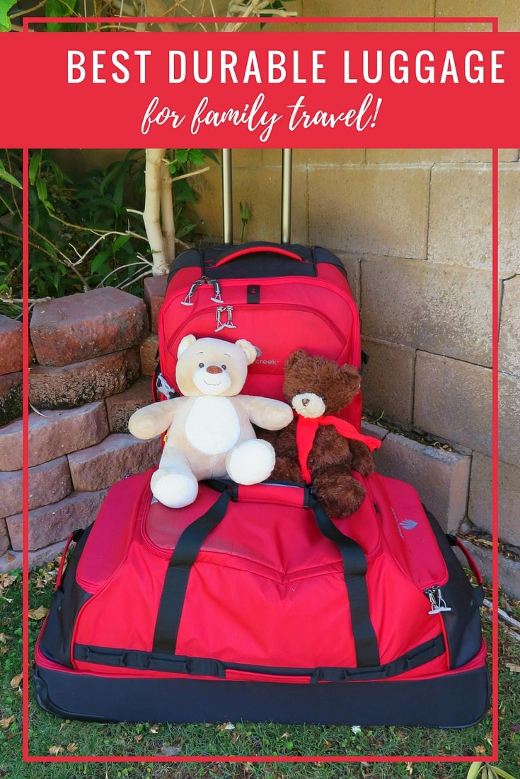 Best Durable Luggage for Family Travel ~ Eagle Creek Expanse Review AND GIVEAWAY!