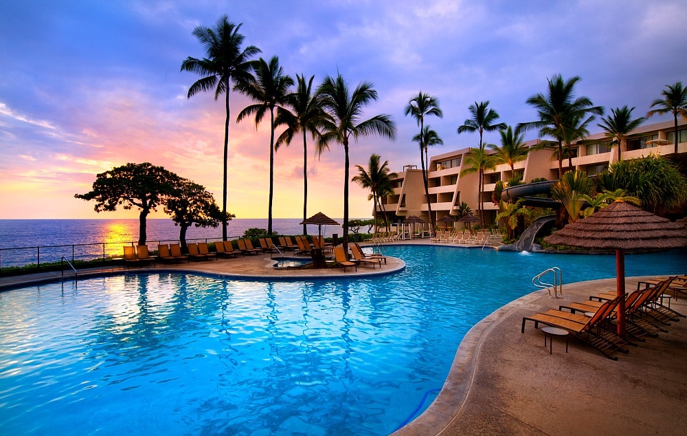 One of Sheraton Kona's fantastic pools