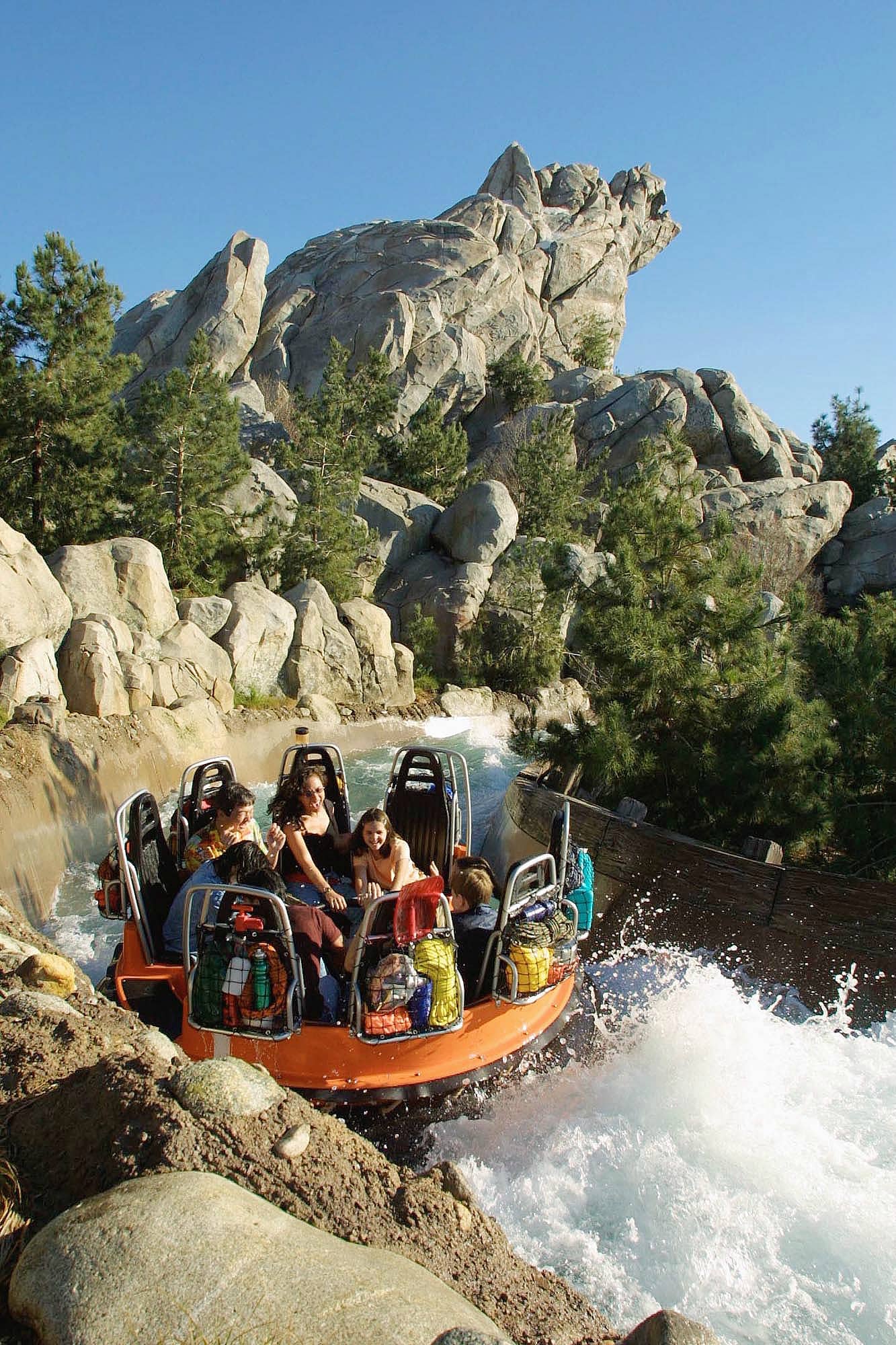 Grizzly River Run can be a dry or a VERY wet ride at Disney California Adventure Theme Park